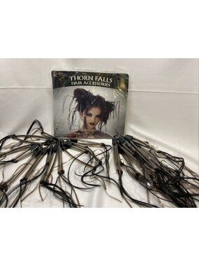 Mario Chiodo Studios Thorn Falls Punk Halloween Hair Accessory Ponytails -Unused